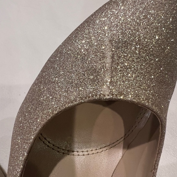 Women’s Unisa Gold Sparkle Formal High Heels Size 6 - Picture 12 of 14